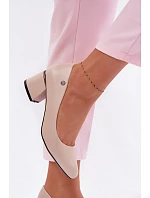 Lodičky na podpatku Vinceza Béžové