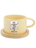 Personalizovaný keramický hrníček "MAKRONKA" s fotkou mazlíčka a textem Personalizovaný keramický hrníček "MAKRONKA" s fotkou mazlíčka a textem