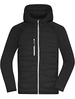 Daiber JN 1330 Pánská hybridní bunda 02.1330 black/black Daiber JN 1330 Pánská hybridní bunda 02.1330 black/black