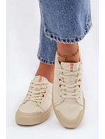 Dámské tenisky Big Star NN274445 Memory Foam System Béžové