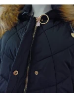 Dámská zimní bunda W703 černá - MHM Dámská zimní bunda W703 černá - MHM