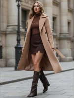 FashionStreet hnědé široké svrchní boty ZY1028