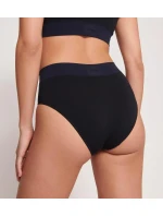 Dámské kalhotky EVER Infused Aloe High waist - BLACK - černé 0004 - SLOGGI Dámské kalhotky EVER Infused Aloe High waist - BLACK - černé 0004 - SLOGGI