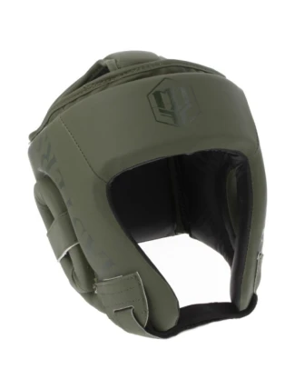 Boxerská přilba MASTERS KTOP-PU-MATT "M" zelená