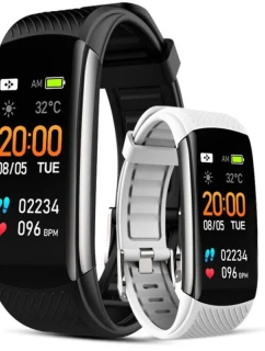 GIEWONT Smartwatch Black and White 2 Stripes GW200-2