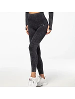 Carpatree Yasmine dámské sportovní legíny s vysokým sedem mramorové - CP-YSL-BL