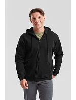 Fruit of the Loom Classic Hooded Sweat Jacket Mikina s kapucí 16.2062 black