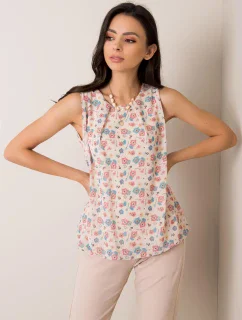 Dámský top D50039F11004A světle béžový