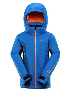 Dětská lyžařská bunda s membránou ptx ALPINE PRO GAESO electric blue lemonade