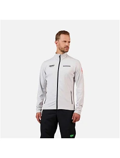 Pánská mikina ROSSIGNOL Hero Mid Layer Stretch Jkt, šedá
