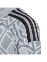 Dětské brankářské tričko adidas Condivo 22 s dlouhým rukávem šedé HB1646