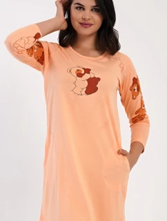 Dámské domácí šaty s tříčtvrtečním rukávem Patricia