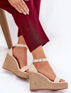 Bota na klínech model 209913 Step in style