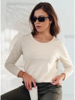 MINIMODA dámská halenka s přívěskem v jedné velikosti béžová FashionStreet RY2680