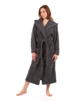 Unisex župan Athena s kapucí 3116 antracit - Vestis Unisex župan Athena s kapucí 3116 antracit - Vestis