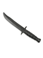 Gumová figurína cvičného nože, černá - ARW-5051 Gumová figurína cvičného nože, černá - ARW-5051