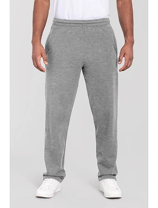 Fruit of the Loom Iconic 250 Open Hem Jog Pants Tepláky 16.4064 athletic heather