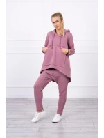 Sada kalhot Baggy tmavě růžová