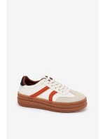 Dámské Tenisky Na Platformě Béžové Tolianna