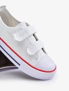 Dětské Tenisky Na Suchý Zip Big Star Bílé