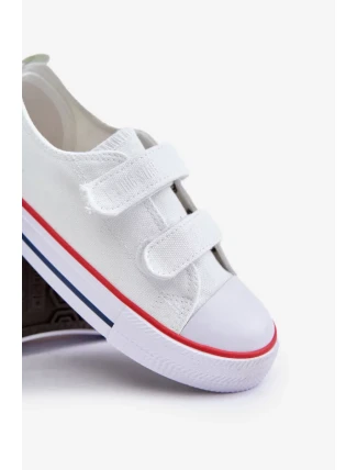 Dětské Tenisky Na Suchý Zip Big Star Bílé