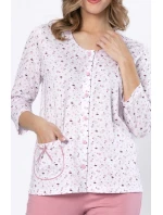 Leveza pyžamo 1636 Dobrusia 3/4 M-2XL rozepínací Leveza pyžamo 1636 Dobrusia 3/4 M-2XL rozepínací