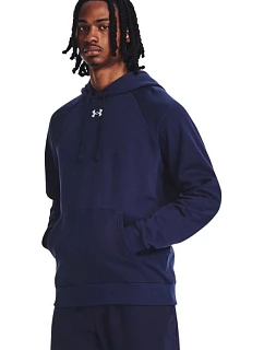 Pánská mikina Under Armour Rival Fleece Hoodie, tmavě modrá, 1379757, 410, XL
