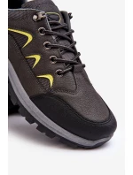 Mužské sportovní trekové boty šedé Ibarina