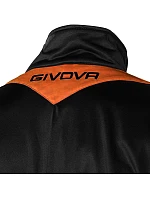 Pánská soupravaTuta Visa Fluo TR018F 1028 černo-oranžová - Givova Pánská soupravaTuta Visa Fluo TR018F 1028 černo-oranžová - Givova