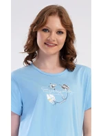 Dámské pyžamo kapri Alex Dámské pyžamo kapri Alex