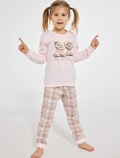 Pyžamo Cornette Kids Girl 594/202 Be My Friend, délka rukávů 86–128