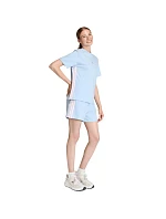 Dámské tričko adidas Essentials 3-Stripes Cotton blue KB7119