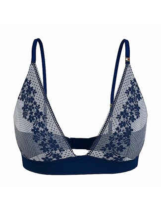 Dámská nevyztužená podprsenka Triangle UW0UW03808-DW5 - Tommy Hilfiger