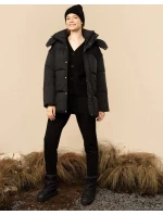 Dámská bunda OTHAW22TDJAF015 černá - Outhorn Dámská bunda OTHAW22TDJAF015 černá - Outhorn