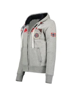 Geografické Norsko Fespote Lady 100 Distri W WU8015F/GN B-Grey7 Mikina s kapucí Geografické Norsko Fespote Lady 100 Distri W WU8015F/GN B-Grey7 Mikina s kapucí