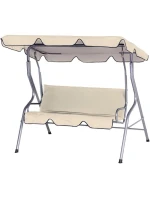 BALKONOVÁ ZAHRADNÍ HOUPAČKA 3 OSOBY PÍSEK BALKONOVÁ ZAHRADNÍ HOUPAČKA 3 OSOBY PÍSEK