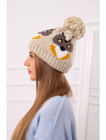 Dámský klobouk Owl K340 beige