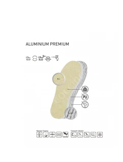 Coccine Aluminium Premium Warm Thermal insulation Insoles