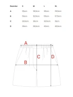 M860 Džínové šortky - modré