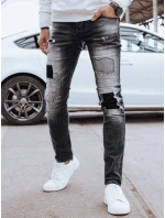 Pánské džínové kalhoty šedé FashionStreet UX4293