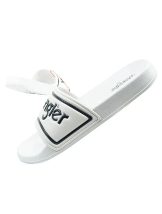 Pánské pohodlné sportovní žabky Wrangler Averell Slider white