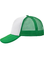 Daiber MB 70 5 panelová polyesterová síťovaná kšiltovka 03.0070 white/fern green Daiber MB 70 5 panelová polyesterová síťovaná kšiltovka 03.0070 white/fern green