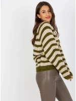 Svetr EM SW 5020 02.28P khaki