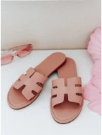 FLOREVA dámské žabky růžové FashionStreet ZY1001 FLOREVA dámské žabky růžové FashionStreet ZY1001