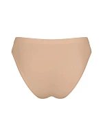 Dámské kalhotky GO Sense High leg 2P - BROWN - sv. béžové 1195 - SLOGGI