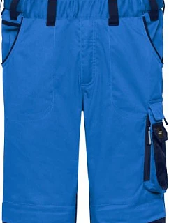 Daiber JN 1833 (25-28) Pracovní kalhoty s laclem - Strong 02.133S royal/navy