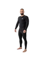 Rashguard s dlouhým rukávem černý BlackRSL - S