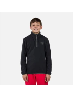 Rossignol Jr Strawpile Fleecová mikina Hz černá