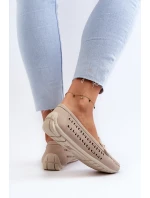 Dámské černé šněrovací mokasíny Rasirna