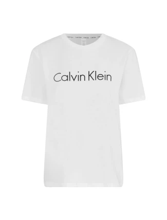 Dámské Tričko s krátkým rukávem QS6689E-100 - Calvin Klein Dámské Tričko s krátkým rukávem QS6689E-100 - Calvin Klein
